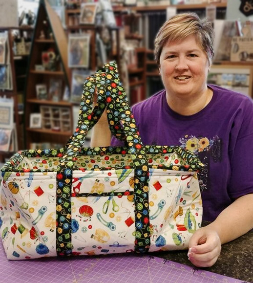 Wire-Framed Tote Class - The Noble Quilter